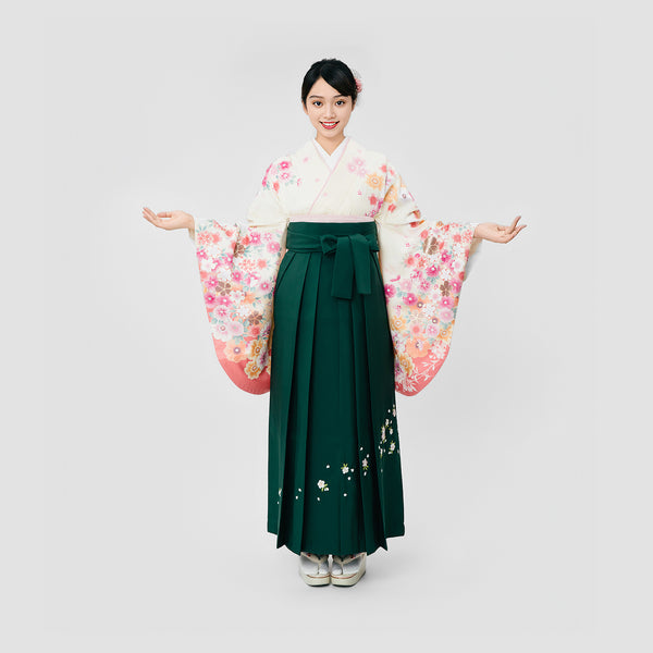 “Rakuraku Kimono” two shaku sleeve hakama rental